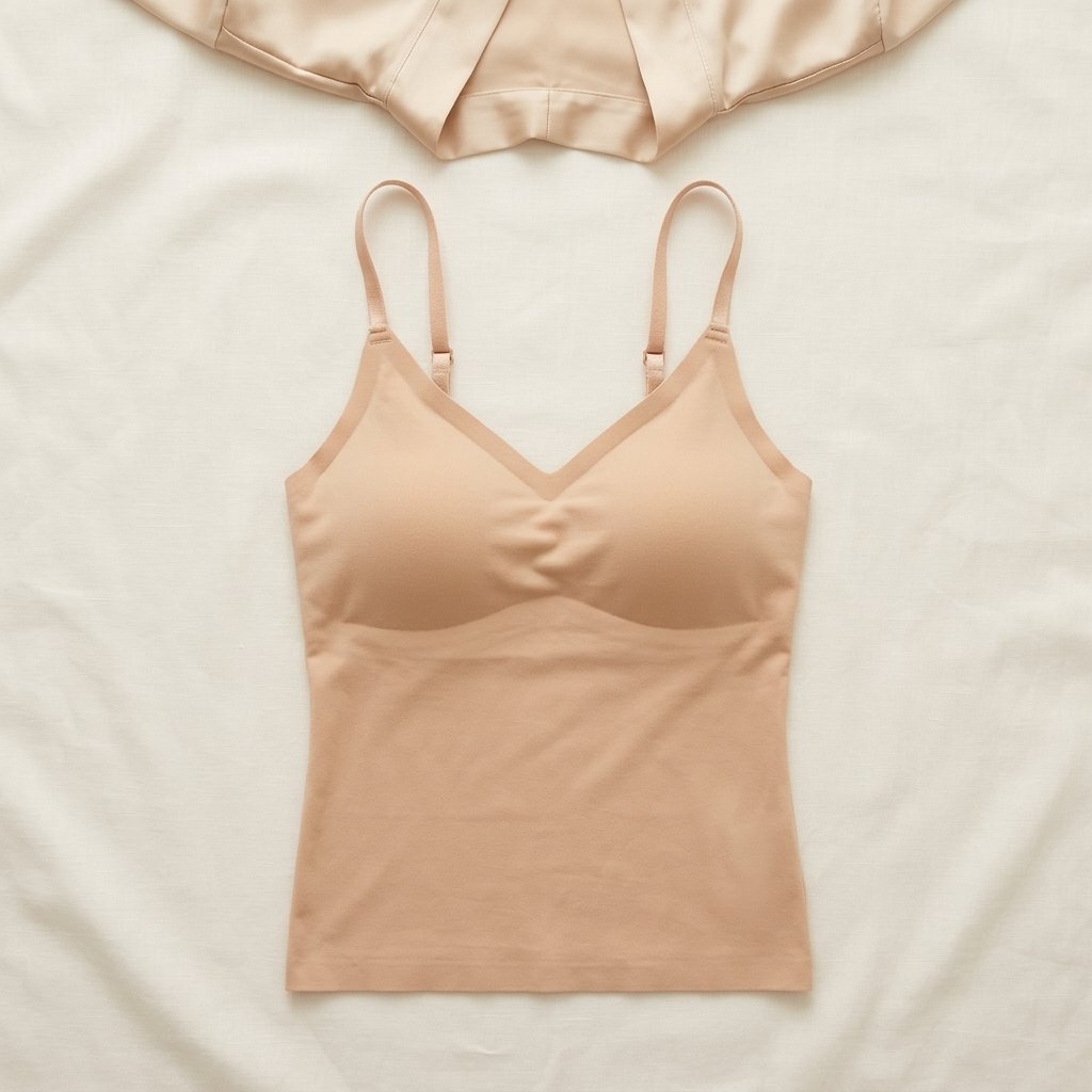 Essential Sculpt: Seamless Padded Camisole (M–XL)